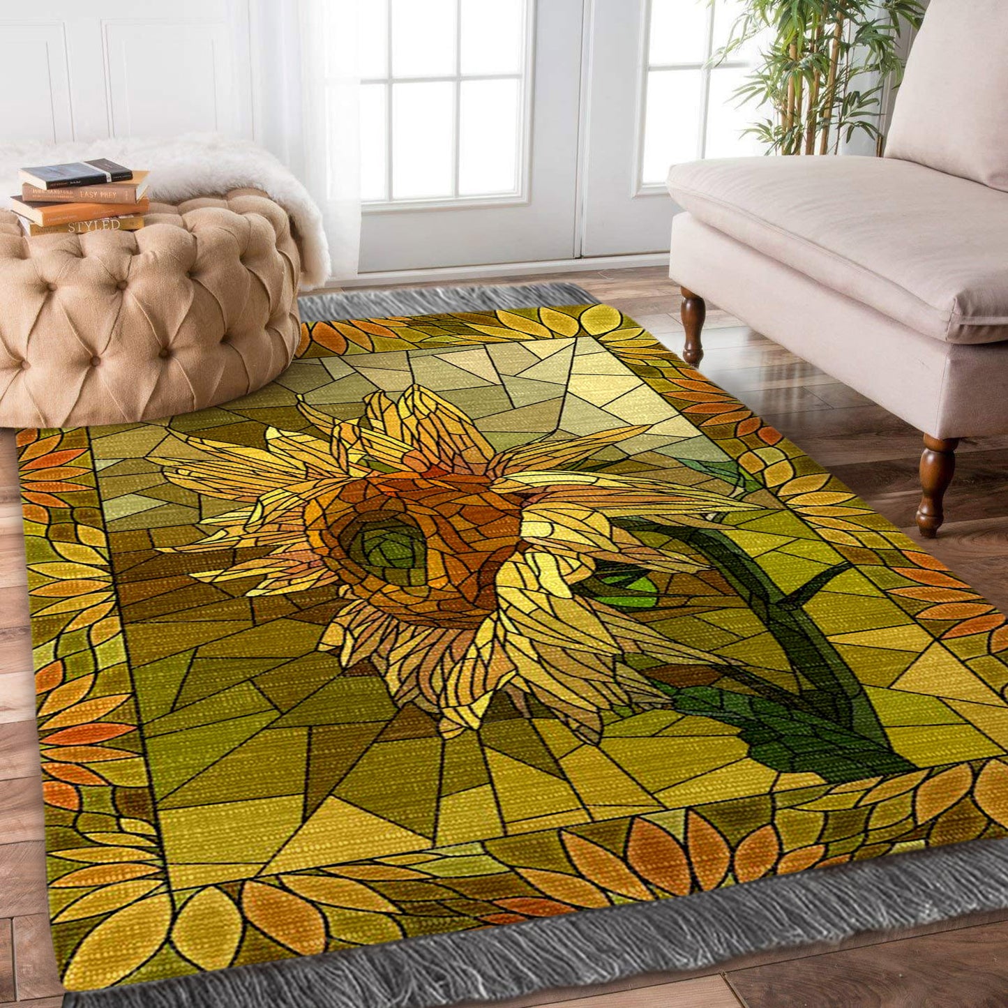 Sunflower TL1709132F Decorative Floor-cloth