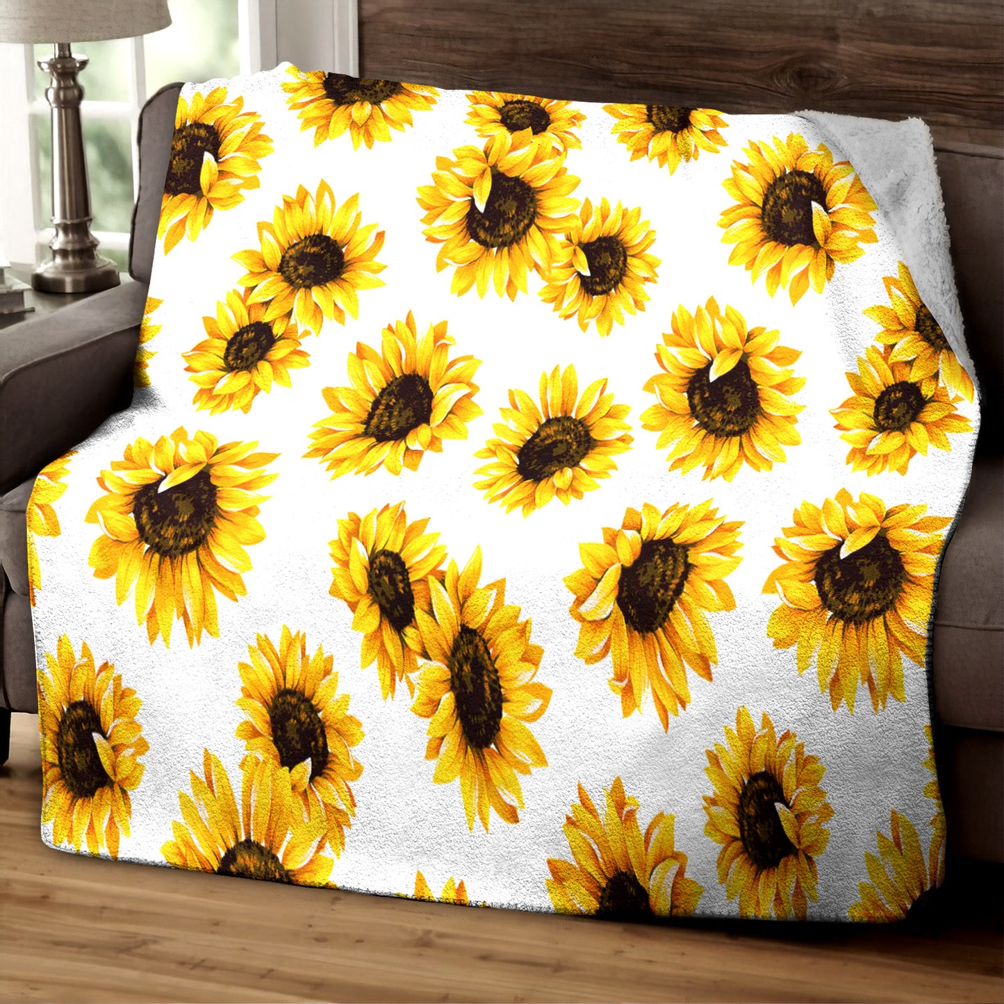 Sunflower TL220847TT Sherpa Fleece Blanket