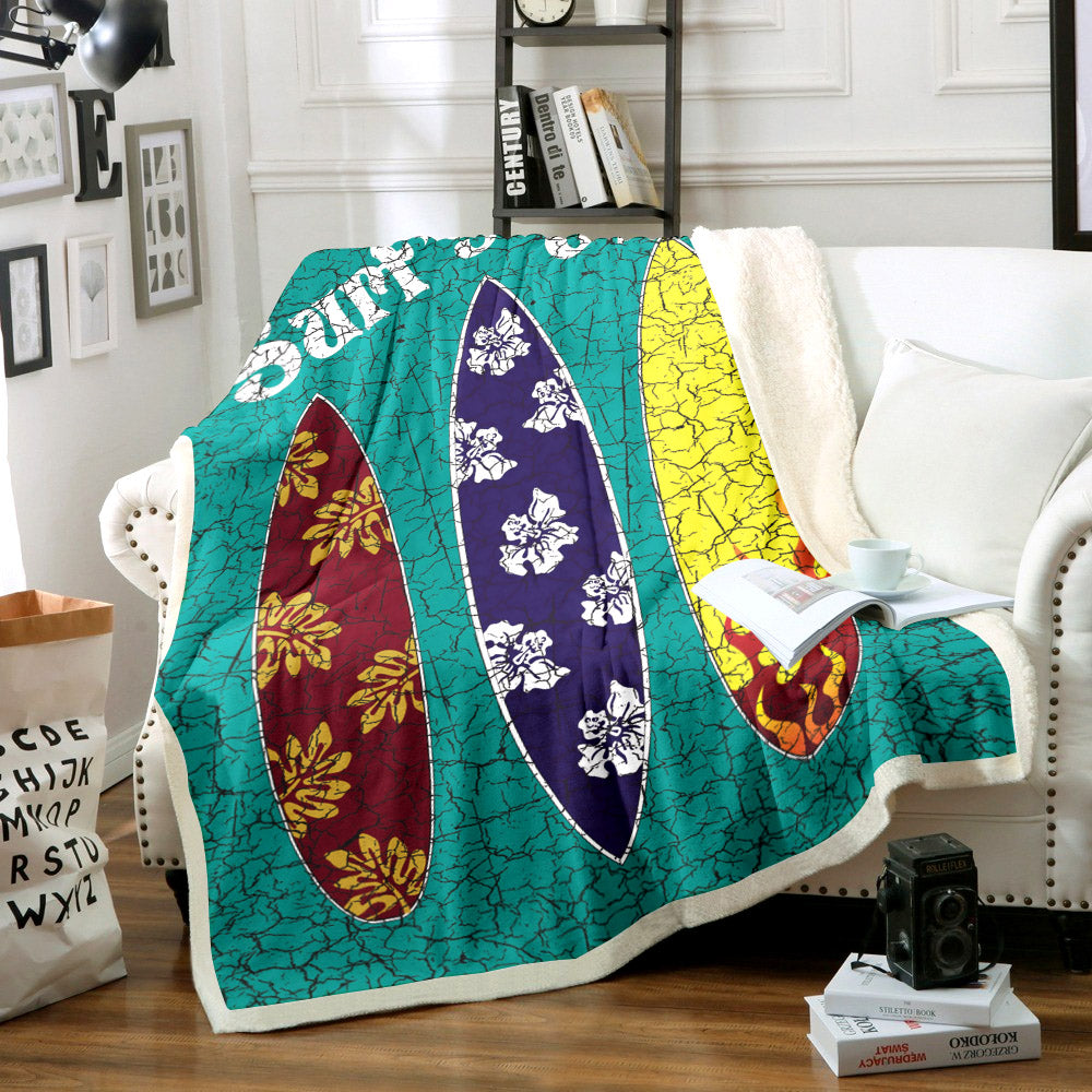 Surfboard TN1311187TT Sherpa Fleece Blanket