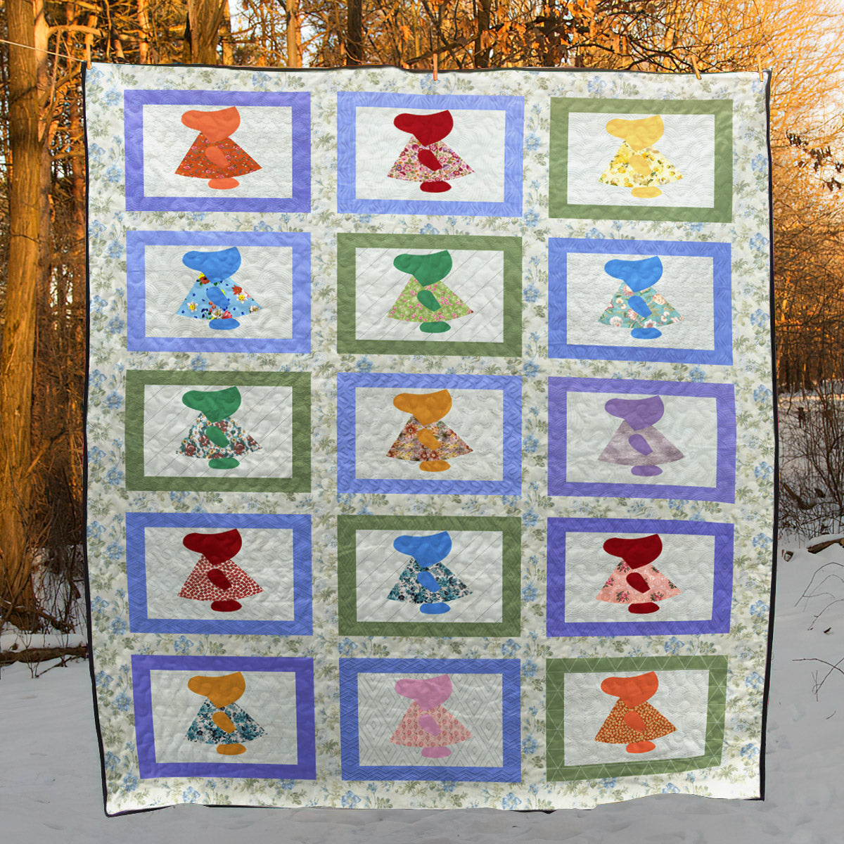 Sweet Sue CLA2111618Q Quilt Blanket