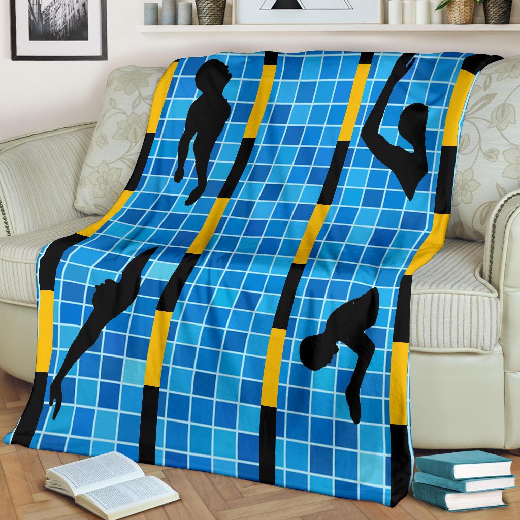 Swimming CLM2709106S Sherpa Fleece Blanket