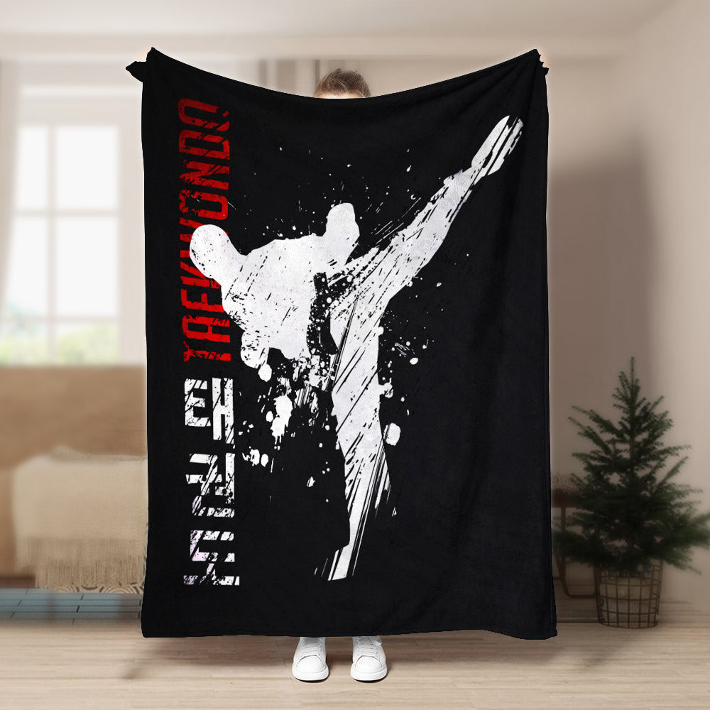Taekwondo DD280870F Sherpa Fleece Blanket