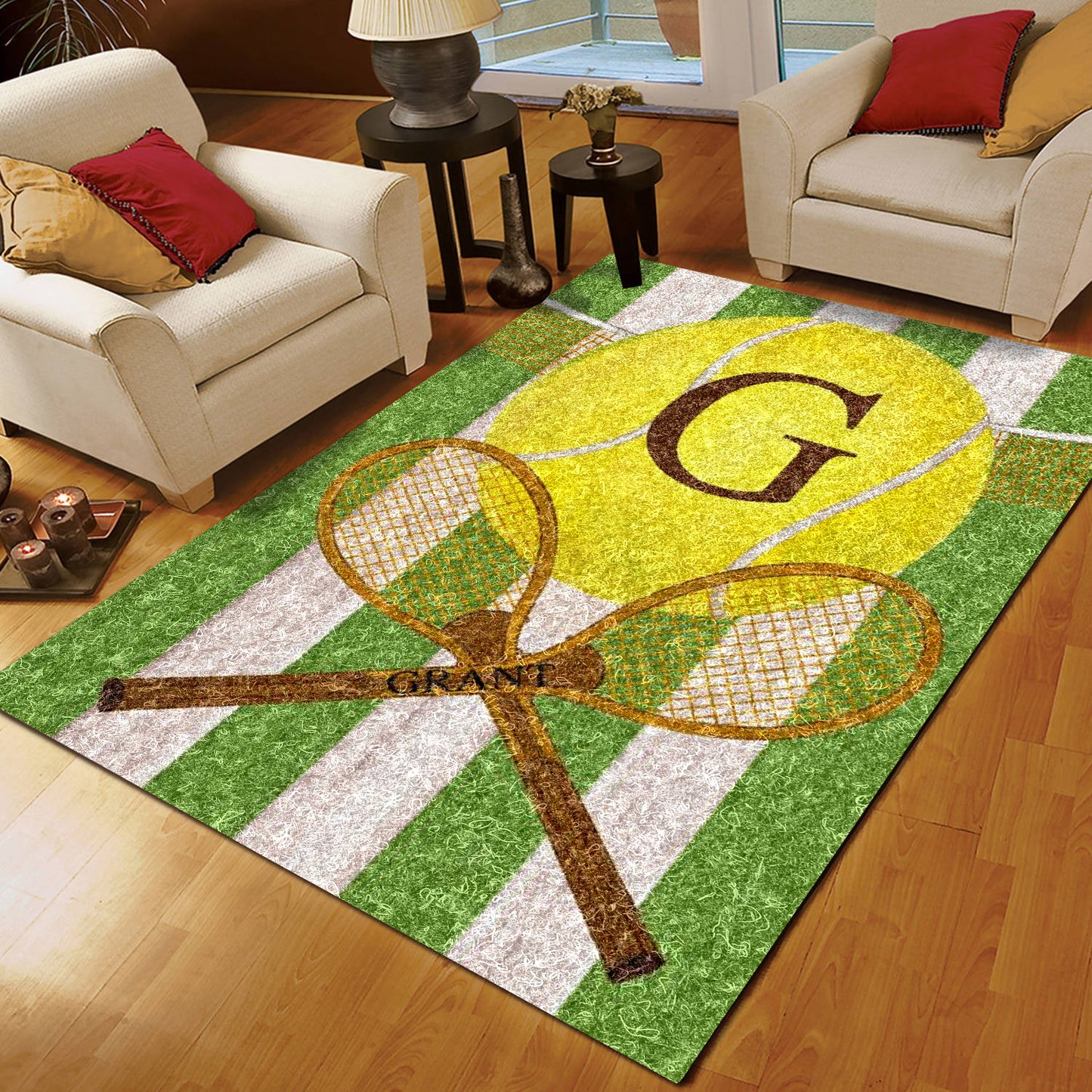 Tennis HM070886M Rug