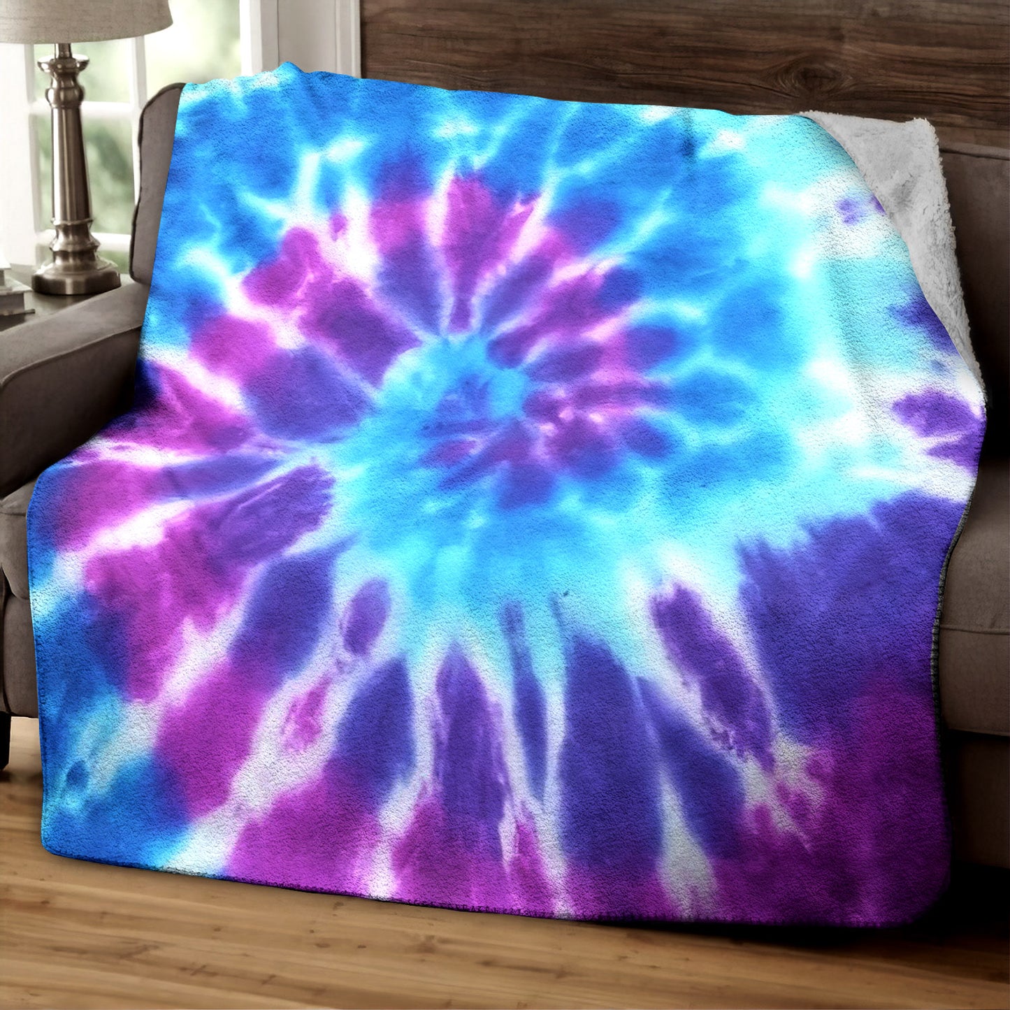 Tie Dye HT040944TT Sherpa Fleece Blanket