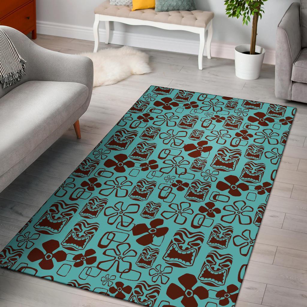 Tiki Hibiscus CL12101532MDR Rug