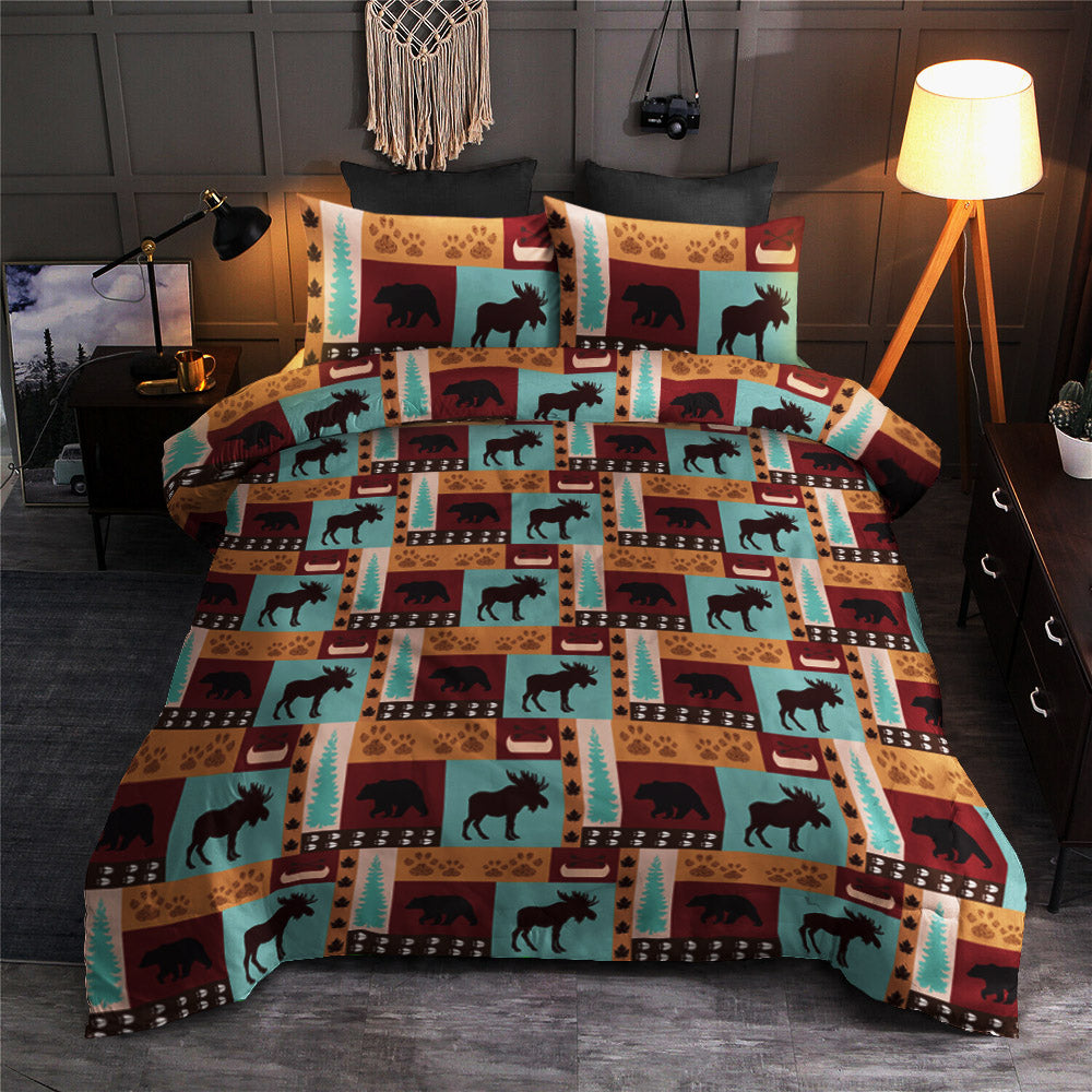 Trailhead Patch Moose Bear CLA2609213B Bedding Sets