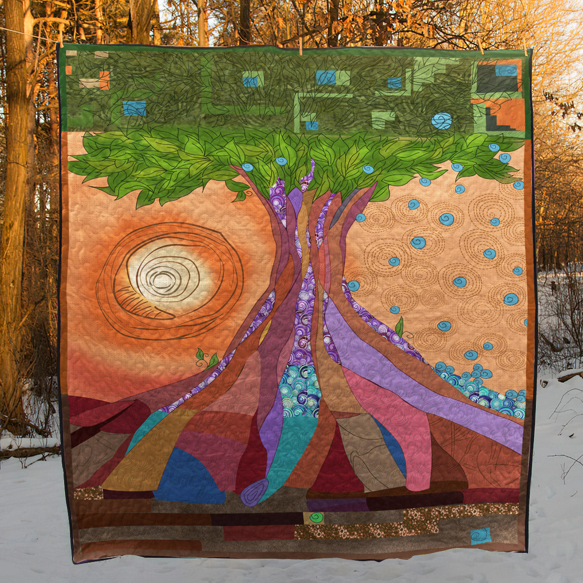 Tree CLP260649 Quilt Blanket