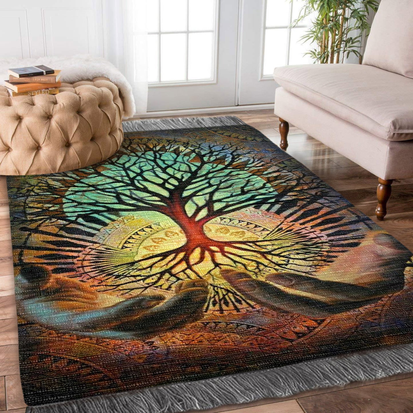 Tree Of Life CG1909126F Decorative Floor-cloth