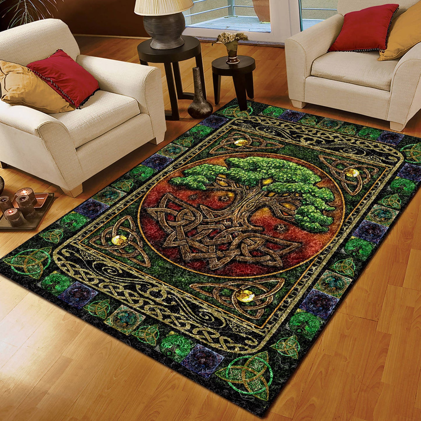Tree Of Life CL171046MDR Rug