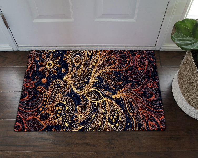 Tribal Ethnic DV03100060D Non-slip Door mats