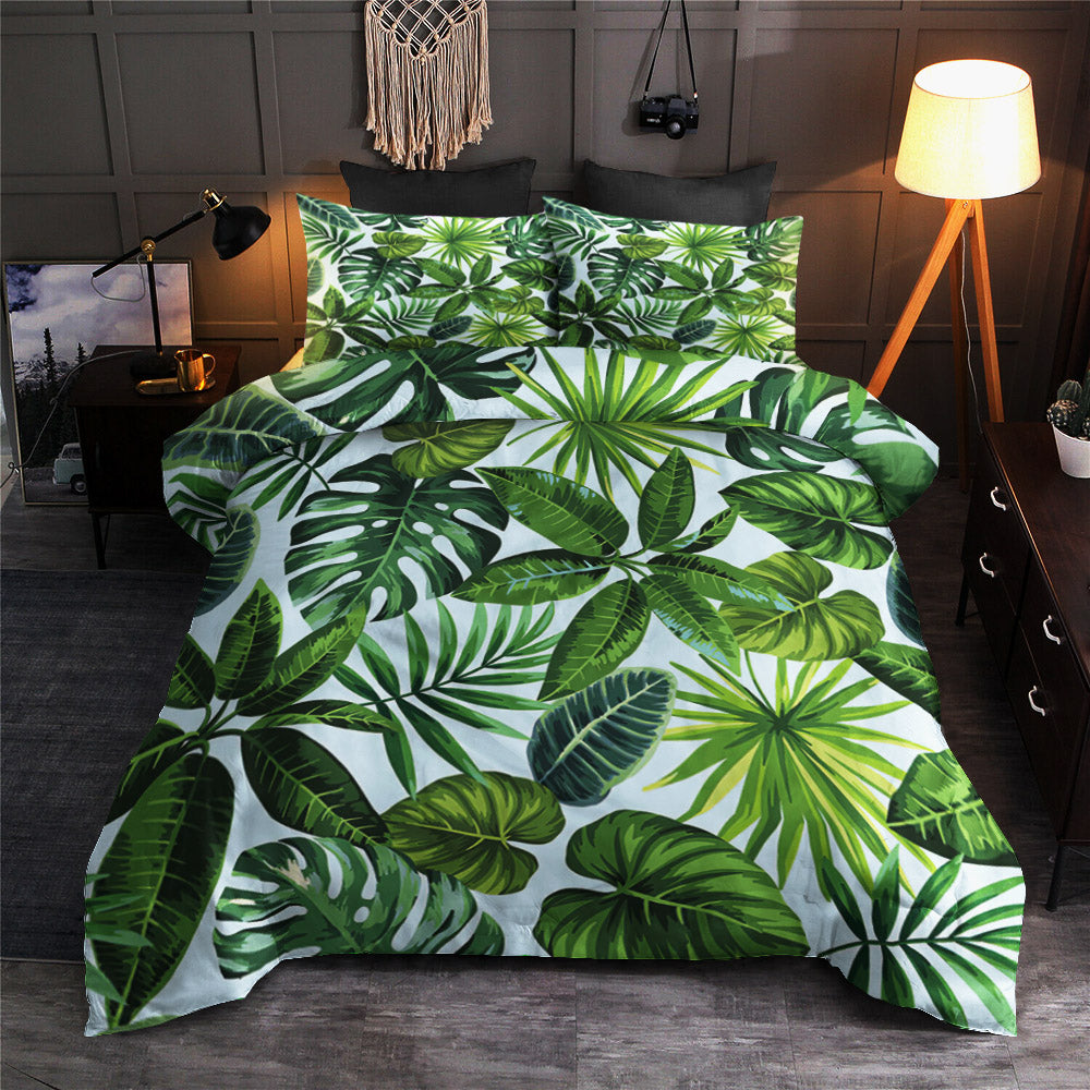Tropical Flower Pattern Print Design CLA19101531B Bedding Sets