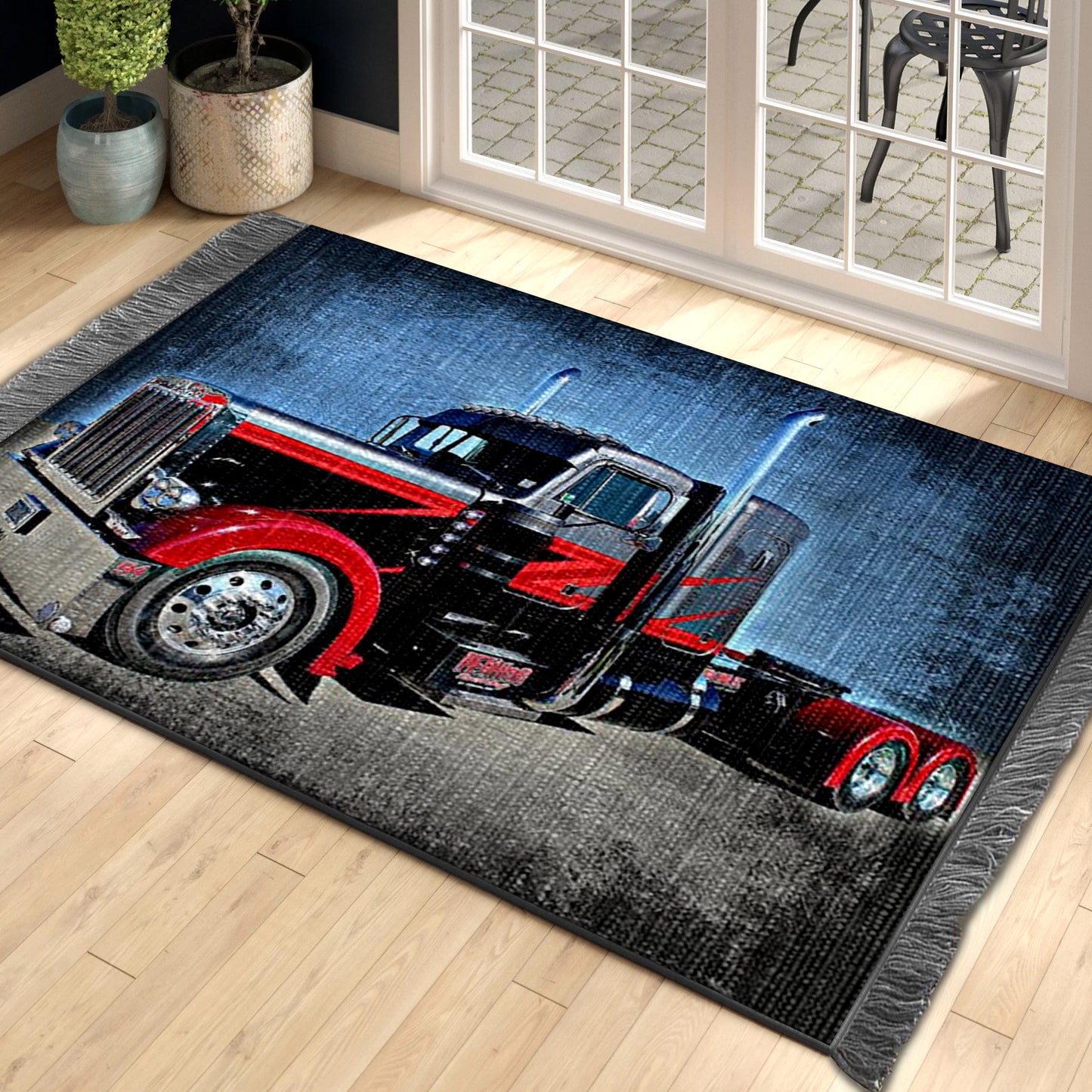 Truck TL1709145F Decorative Floor-cloth