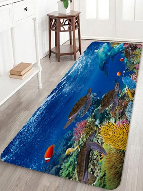 Turtle CLA1909141RU Runner Rug