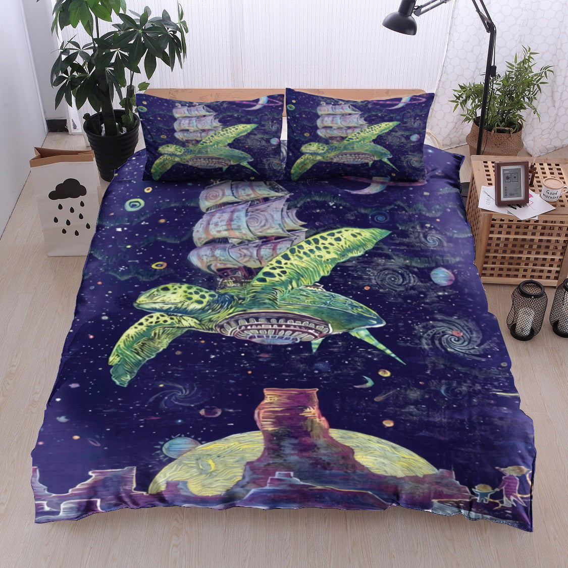 Turtle Ship In The Galaxy DN07100220B Bedding Sets