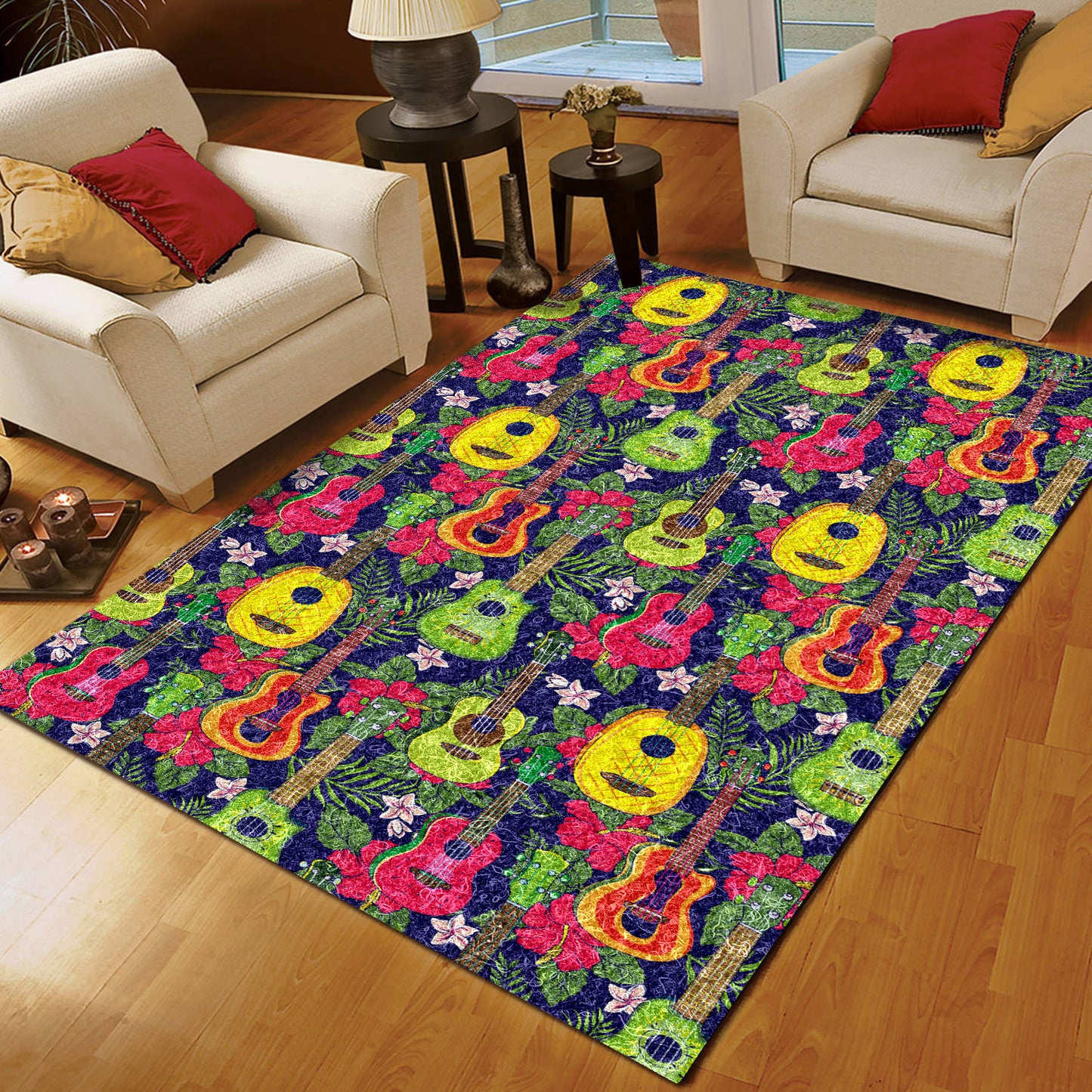 Ukulele Tropical CLA15101203R Rug