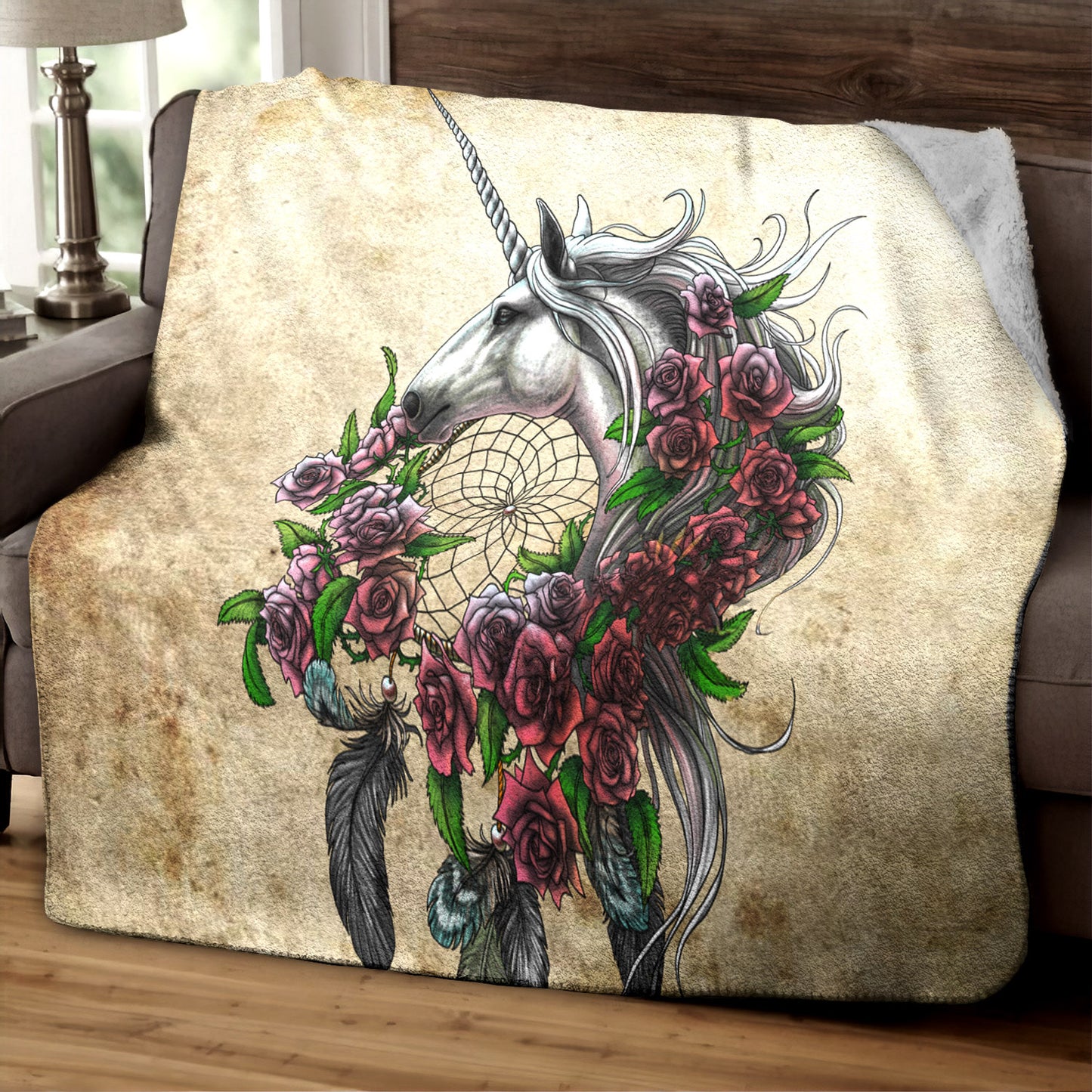 Unicorn CG030949TT Sherpa Fleece Blanket