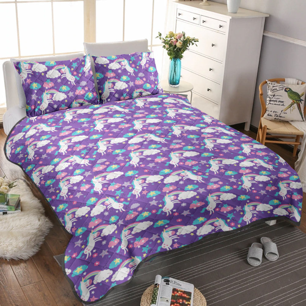 Urban Habitat Kids Ella Unicorn CLA0811311B Quilt Bedding Set