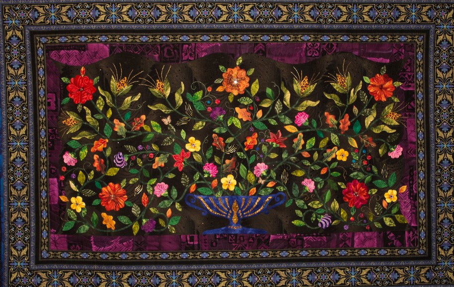 Victorian Jungle CLA0212040Q Quilt Blanket
