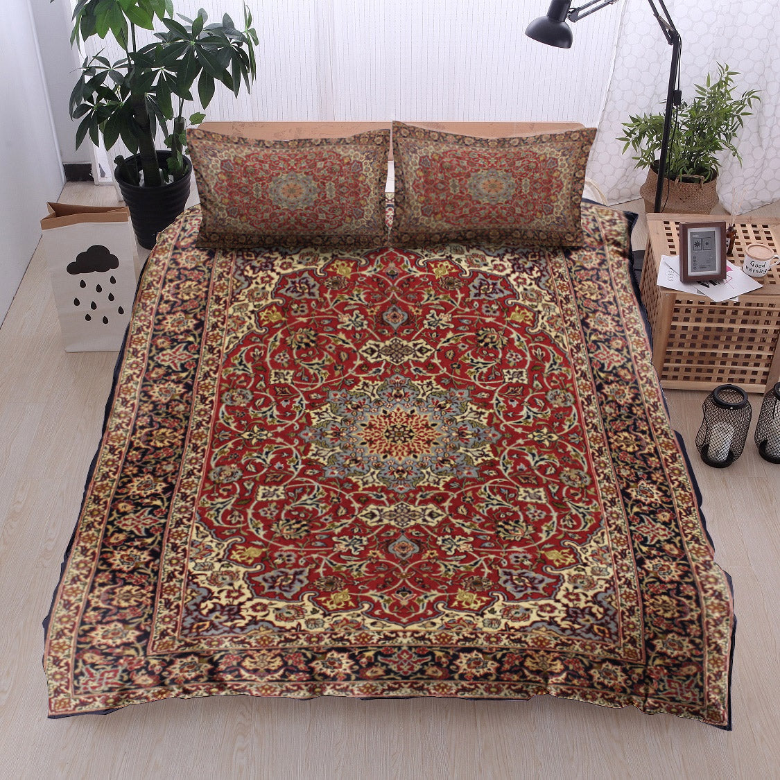 Vintage Persian Red Floral DD16100334B Bedding Sets