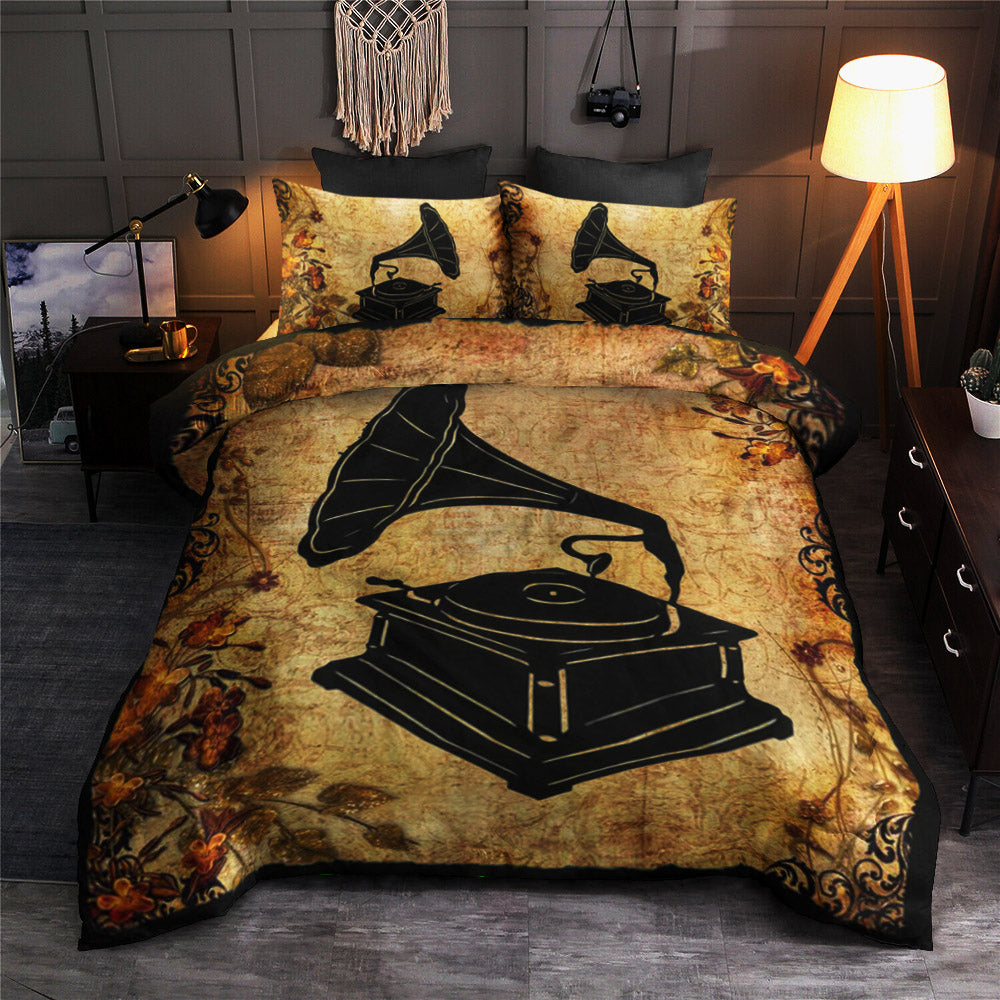 Vinyl Record Player HT160851T Bedding Sets