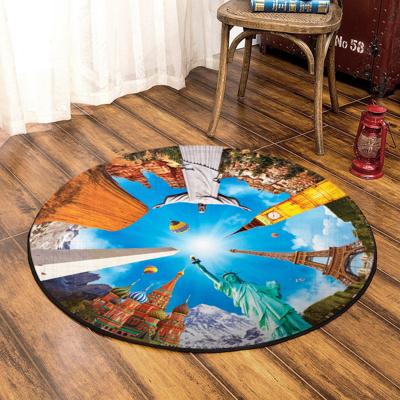 Wonder Of The World TT060816 Round Area Rug
