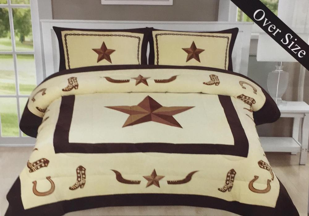 Western Longhorn Star CLM2110609B Bedding Sets