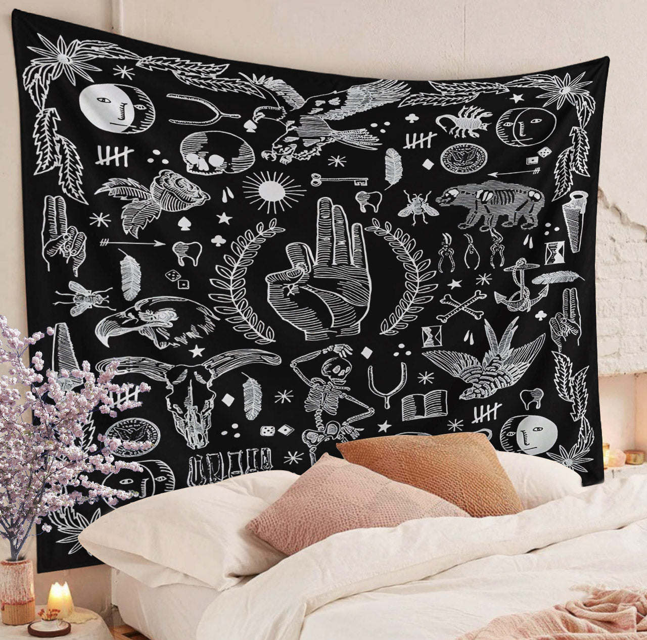 Wicca CL280837MDT Decorative Wall Hanging Tapestry