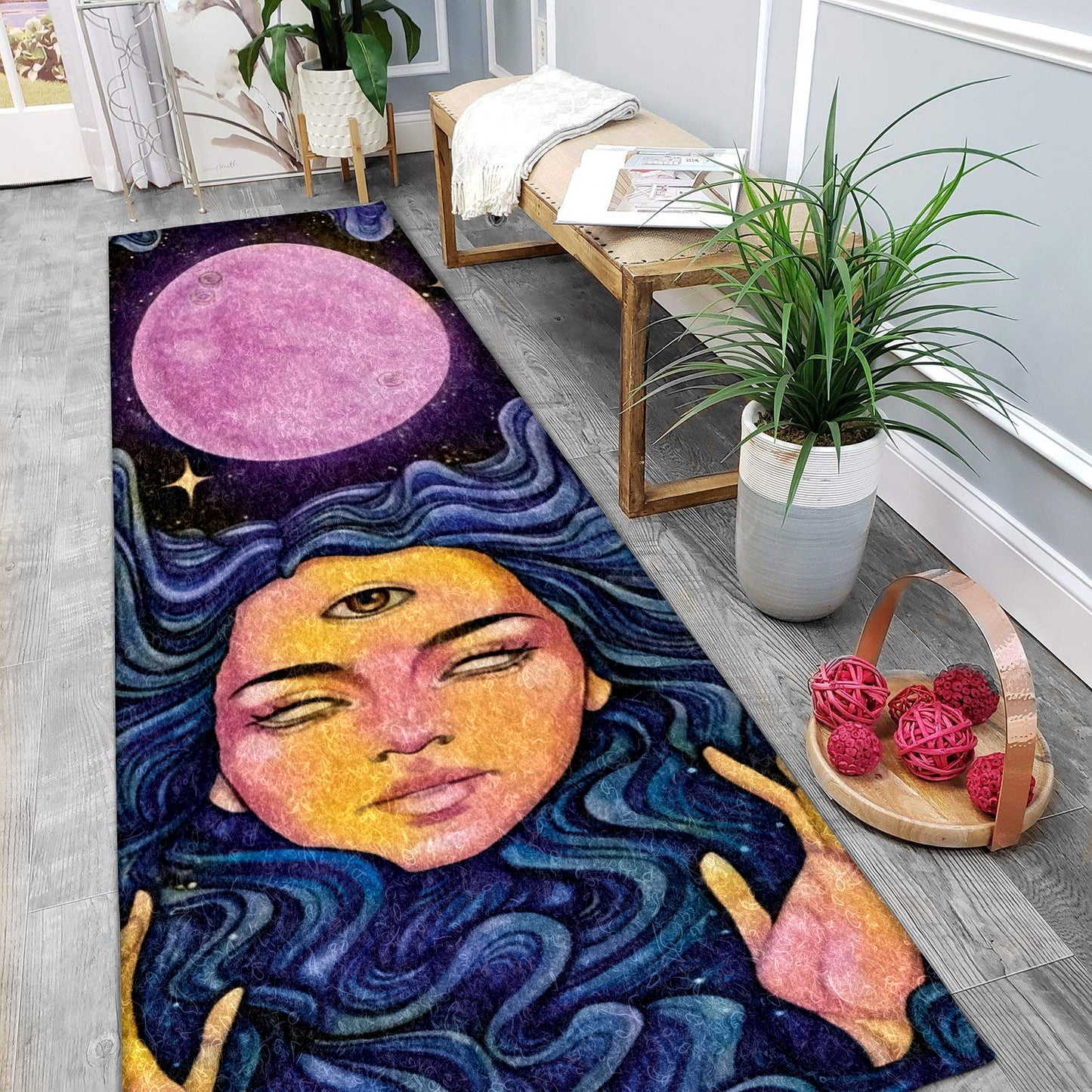Wicca Witch AA2210063N Runner Rug