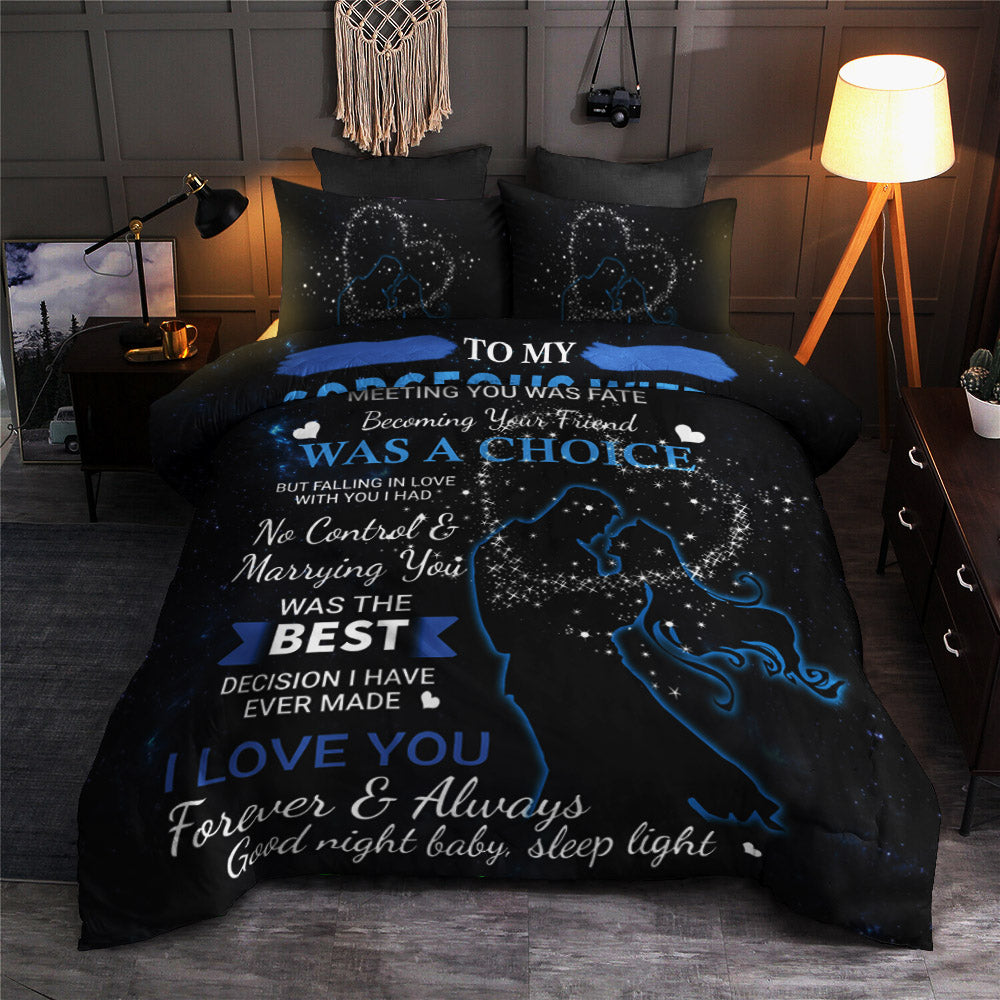 Wife Meeting you was fate CLA19100083B Bedding Sets