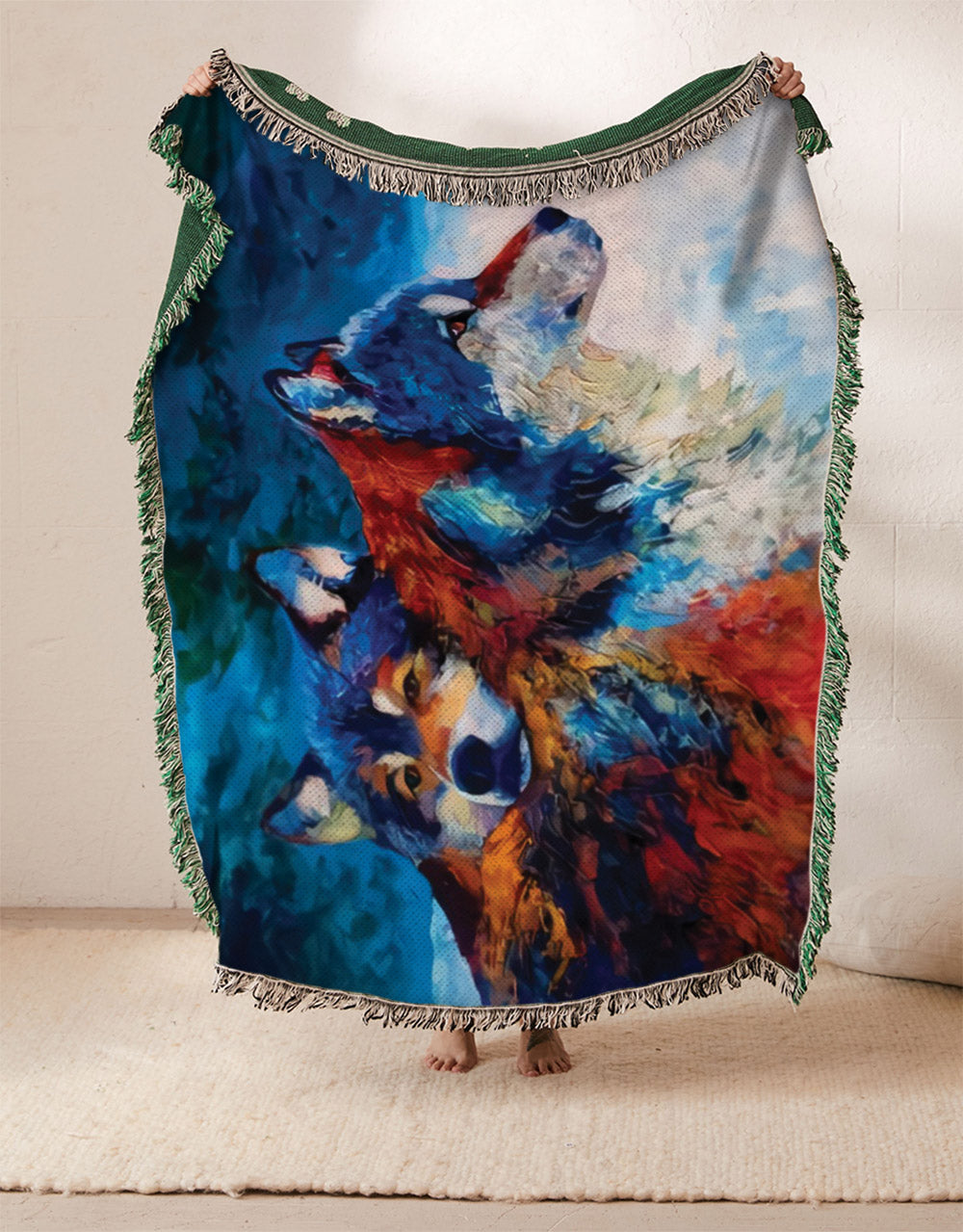 Wolf DV0910161S Throw Blankets For Sofa