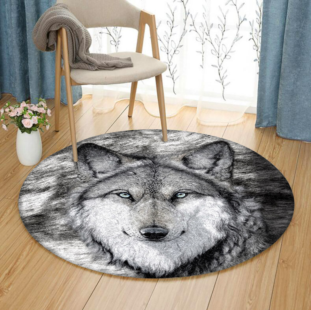 Wolf HM300983TM Round Area Rug
