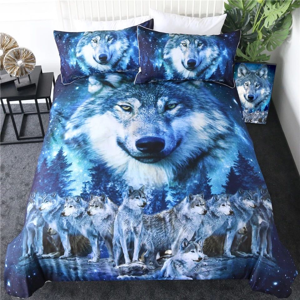 Wolves CLH2211733B Bedding Sets