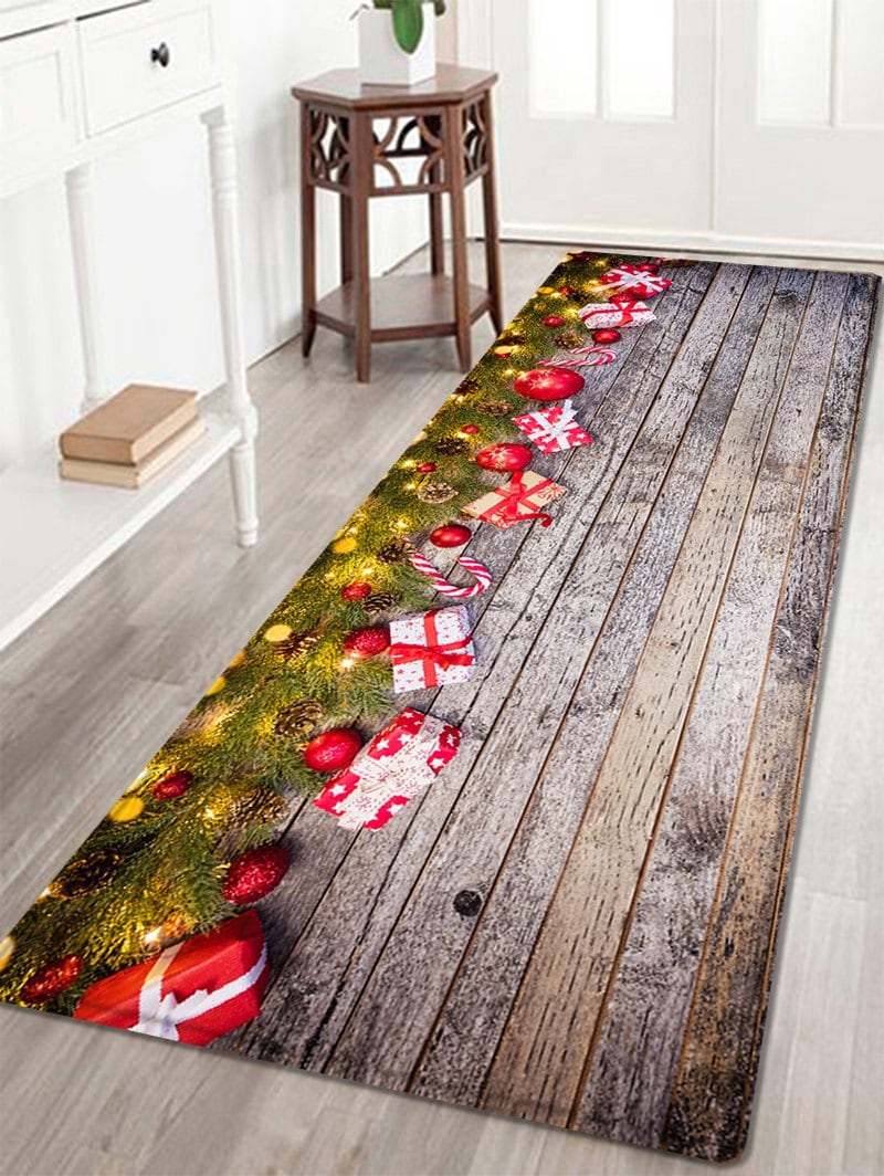 Wood Christmas Gift CLH0910310RU Runner Rug