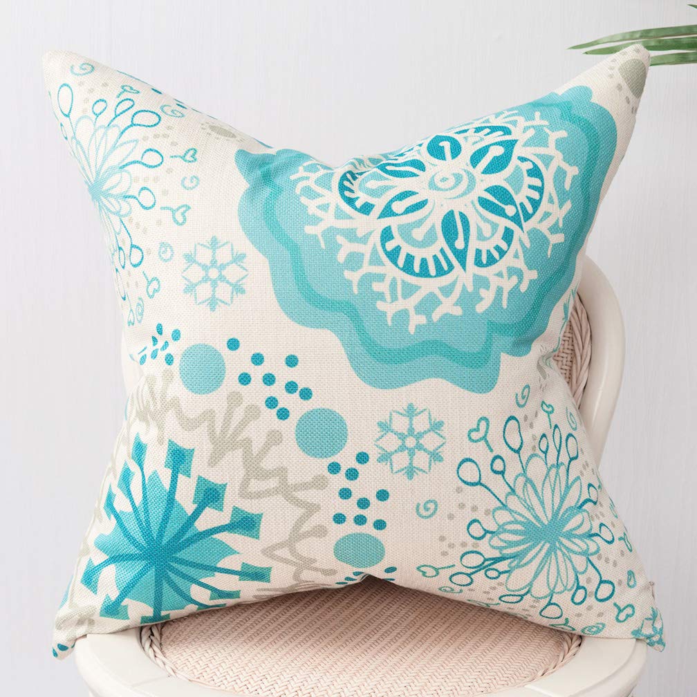 Yinnazi Abstract Flower CLP1410154P Throw Pillow Covers