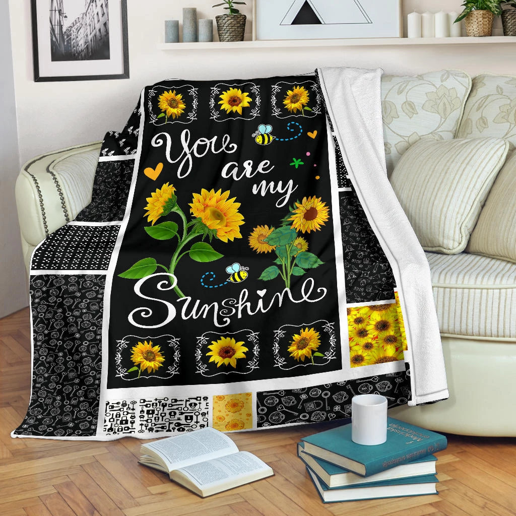 You Are My Sunshine CL11100225MDF Sherpa Fleece Blanket