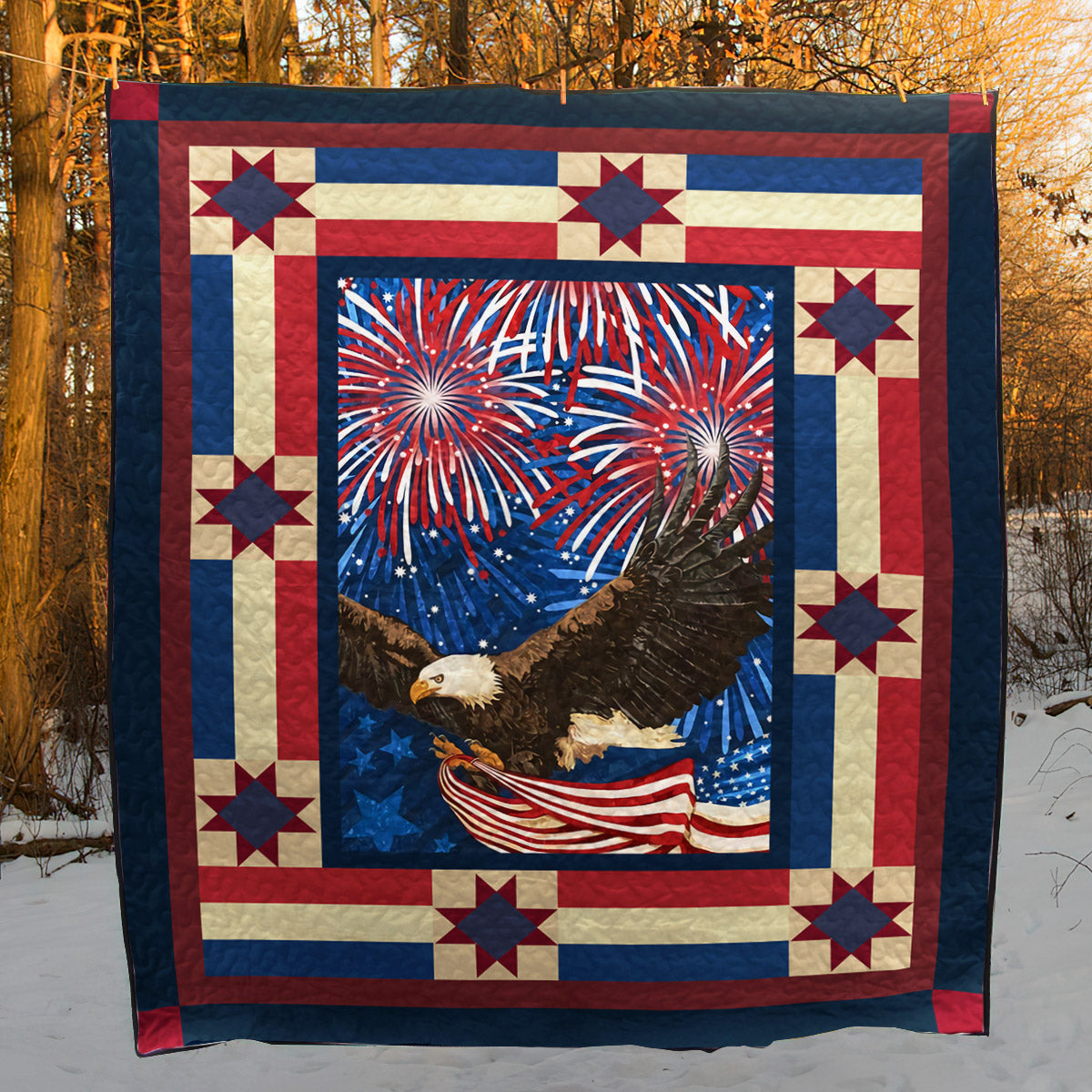 Eagle Scout NX040613 Quilt Blanket