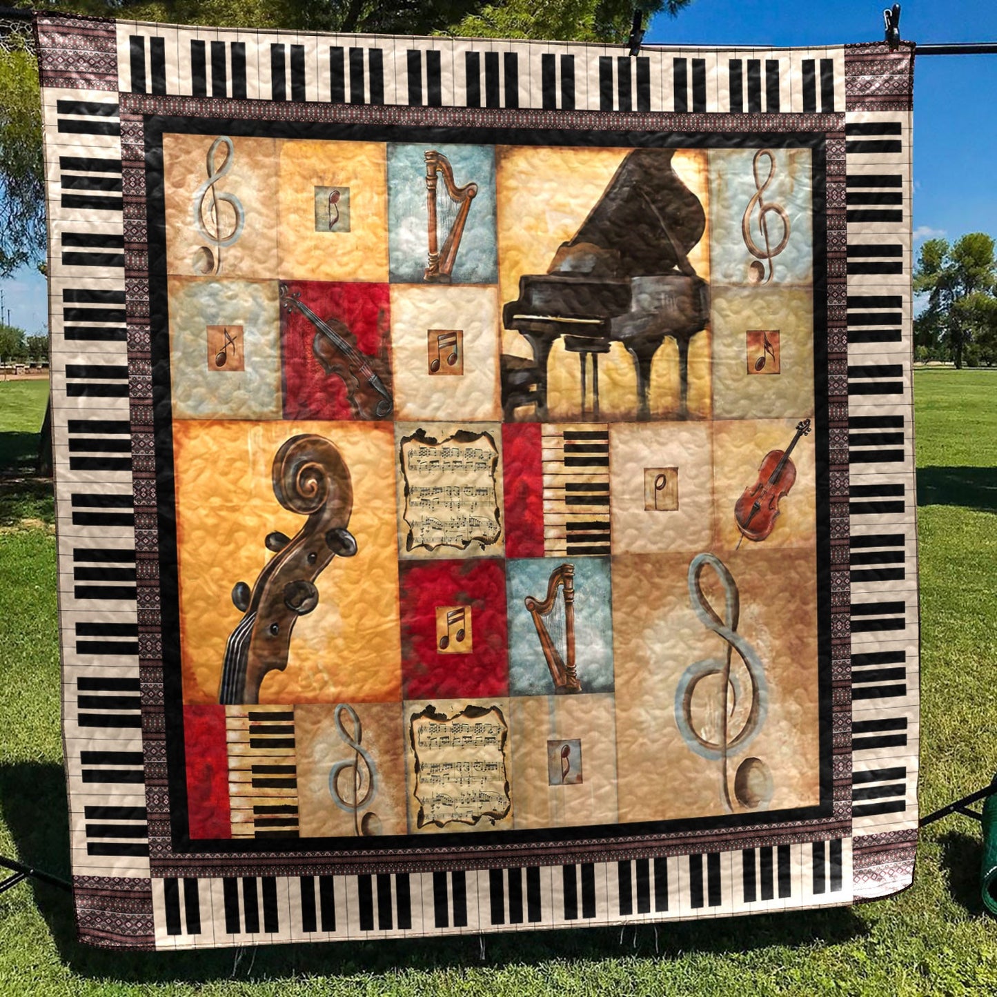 Music CG80019 Quilt Blanket