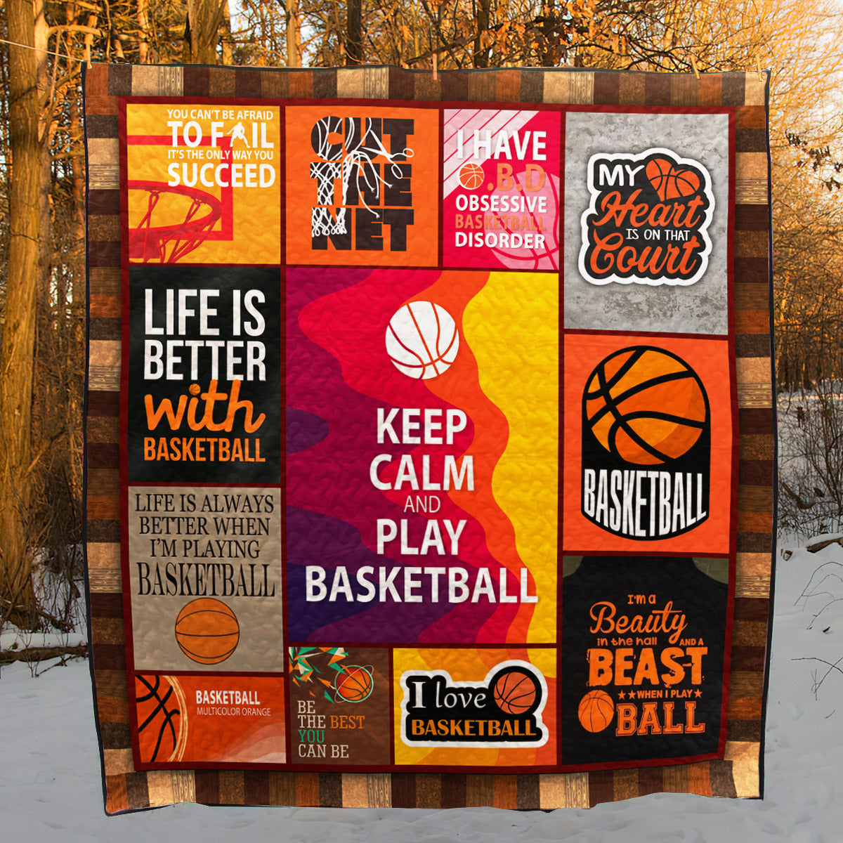 Basketball VB210506 Quilt Blanket