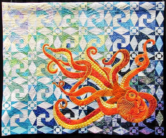 Octopus CLA04122374 Quilt Blanket