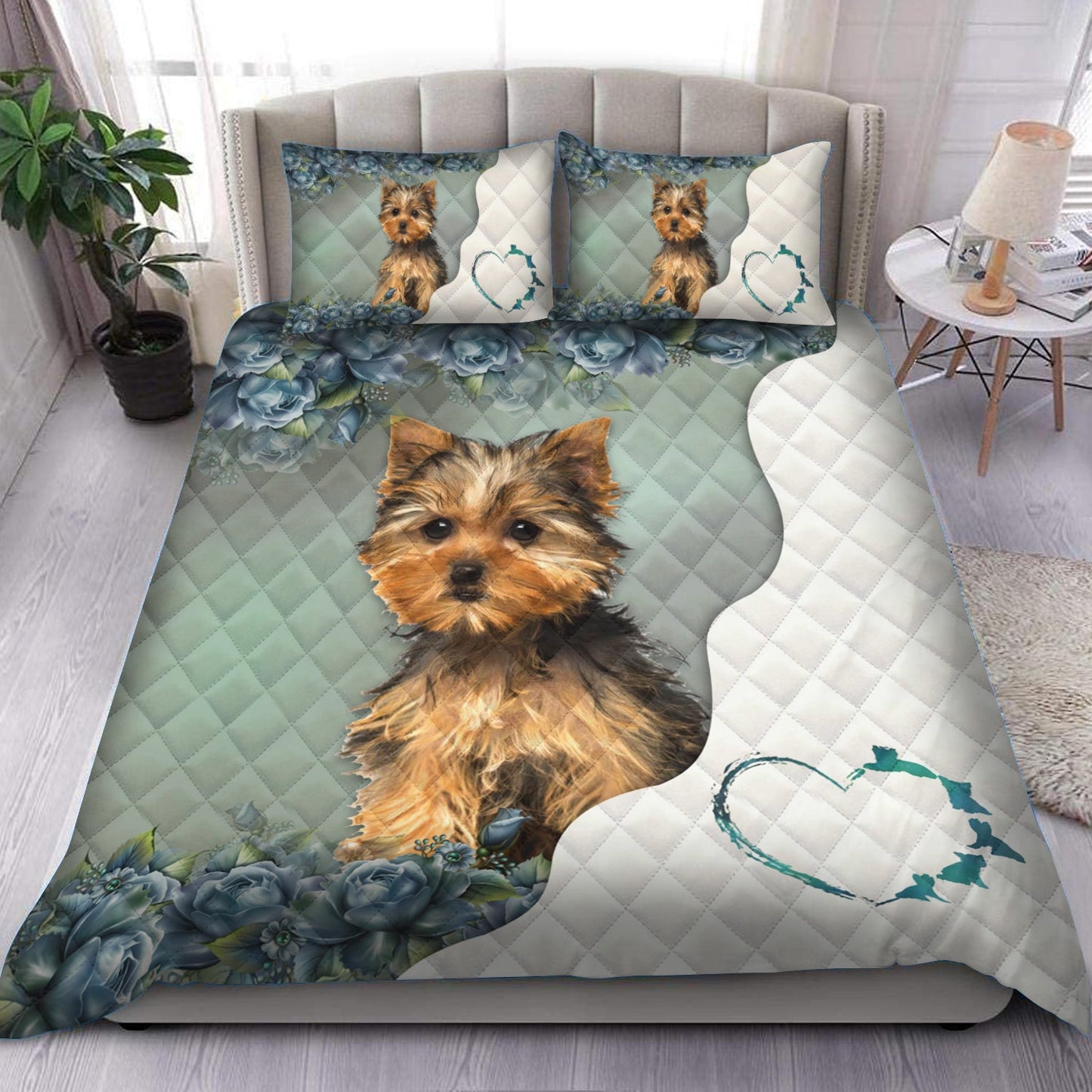 Lovely Yorkshire Quilt Bedding Set HM170903T