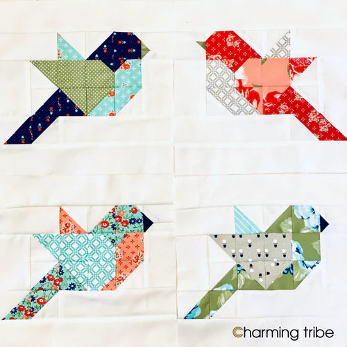 Bird Quilt Pattern Tutorial 2 Styles