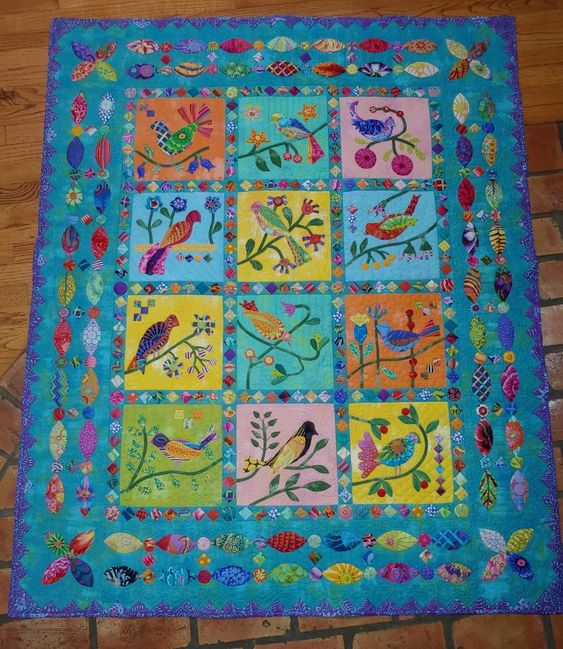 Bird CLA271223223 Quilt Blanket