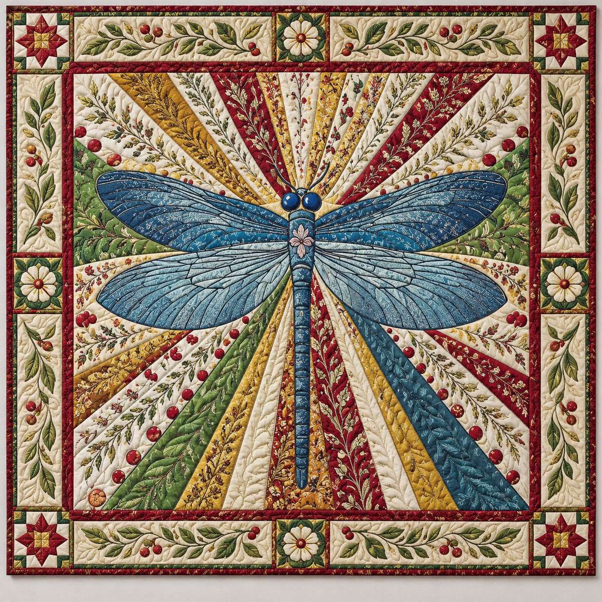 Dragonfly Jewel TD141026591 Quilt Blanket