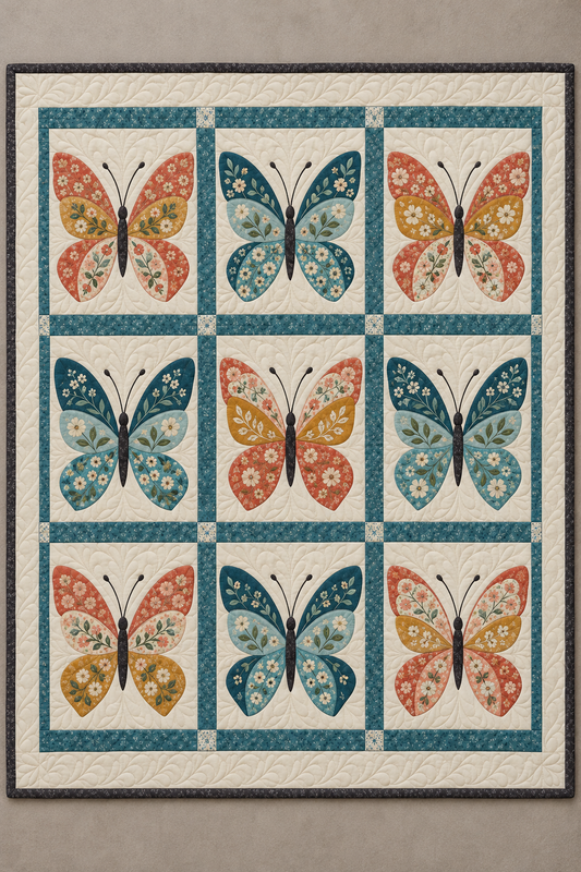 Butterfly Conservatory TD101026066 Quilt Blanket