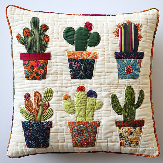 Cactus TAI130824166 Quilted Pillow Case