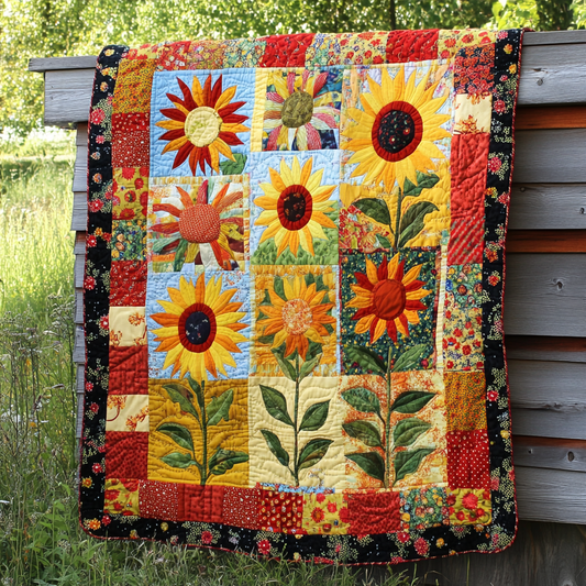 Sunflower DAI190824052 Quilt Blanket