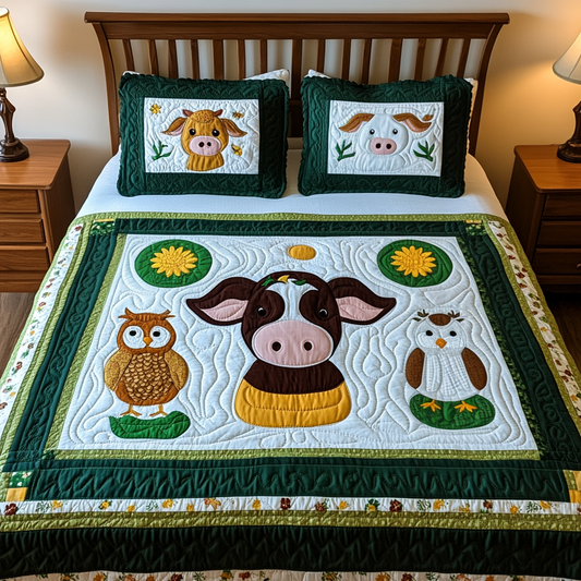 Farm Animal DAI051224140 Quilt Bedding Set