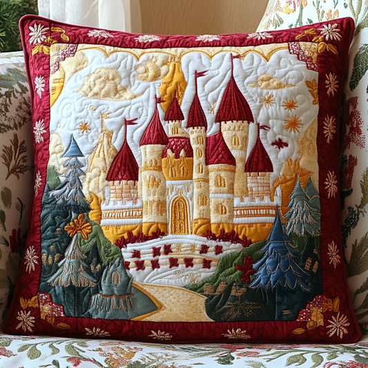 Castle DAI281124009 Quilted Pillow Case