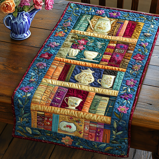 Bookcase DAI110225373 Quilted Table Runner