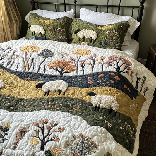 Sheep TAI111124166 Quilt Bedding Set